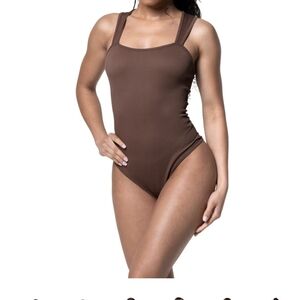 Brown Women's Body Suit